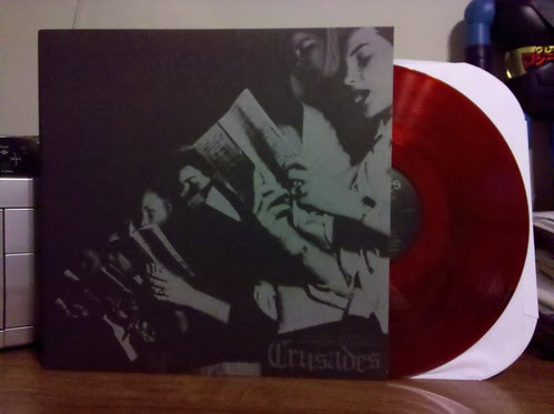 Crusades - The Sun Is Down And The Night Is Riding In LP - Red Vinyl /200