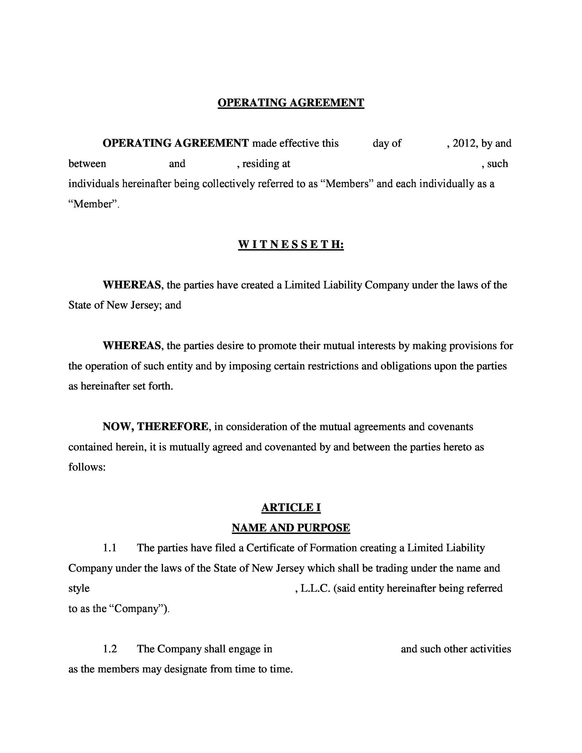 new-jersey-llc-operating-agreement-template-pdf-template
