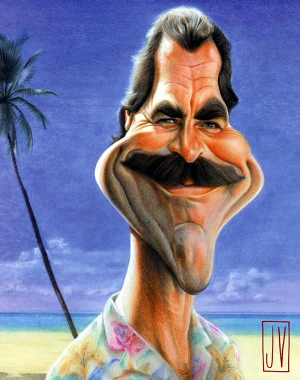 Portrait Caricatures Of Famous Peoples (39)
