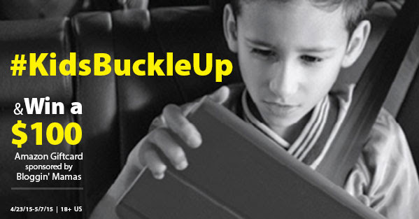 #KidsBuckleUp $100 Amazon Giftcard Giveaway. Ends 5/7