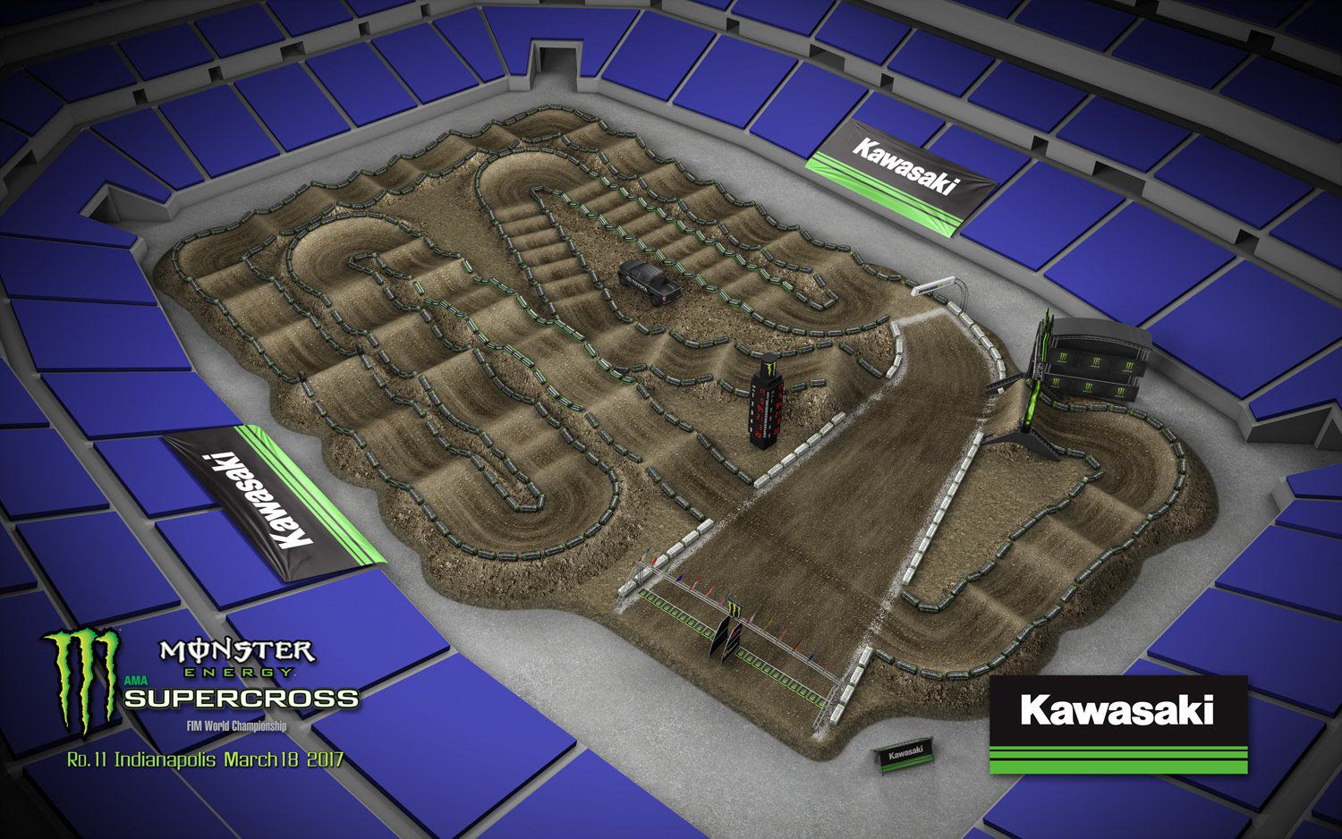 25 2019 Supercross Track Map Online Map Around The World