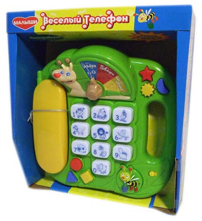 Игрушка веселый телефон