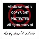 This site is copyright protected - Click to get the badge