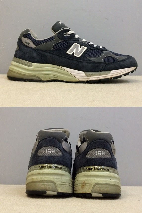 壮大 New Balance 992 ネイビー - カトロロ壁紙