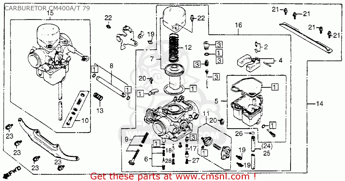 1979 Honda Cm400A Wiring Diagram - diagram geometry