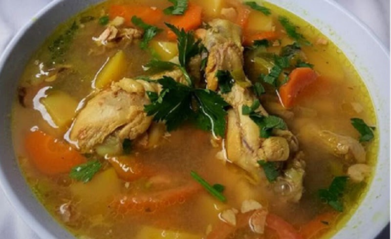 Sup Ayam Cara Membuat Sup Ayam Paling Ringkas