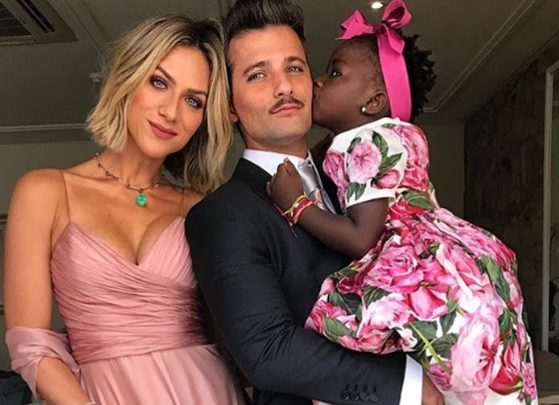 Giovanna Ewbank, Bruno Gagliasso e Títi (Foto: Reprodução/Instagram)