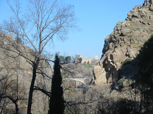 Castillo de San Servando desde el embarcadero