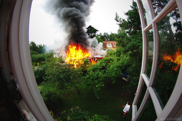 aliciasivert alicia sivertsson bus bussbrand spånga 2011 07 23 eld fire