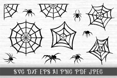 Download Free Download Spider Svg Black Widow Clipart Spider Web Cut File Free PSD Mockup Template