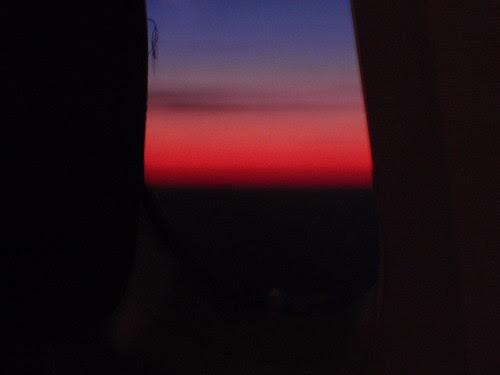Evening Flight Back to Texas