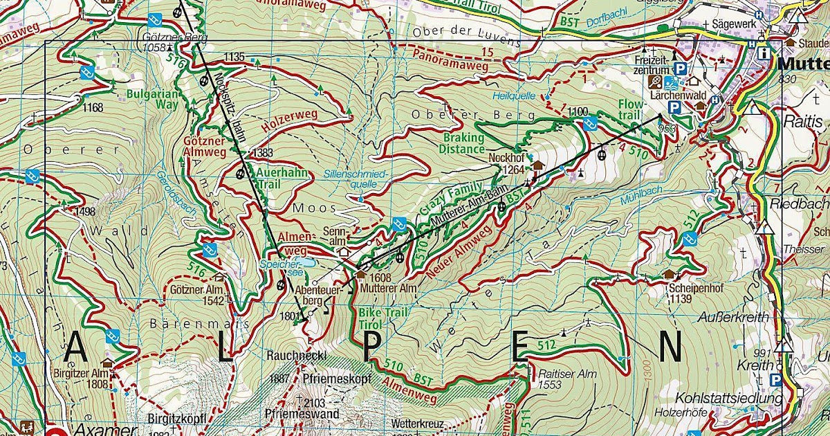 Dachstein Karte | Karte