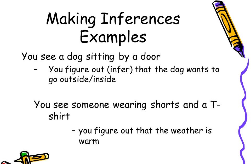Hot Topic Making Inferences Example