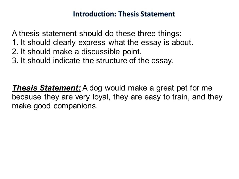 thesis statements related to family