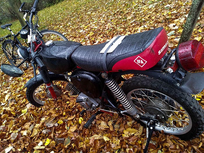 Simson S51 Schaltplan Anhänger