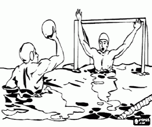 download 64 water polo coloring pages png pdf file coloriage de chargeur