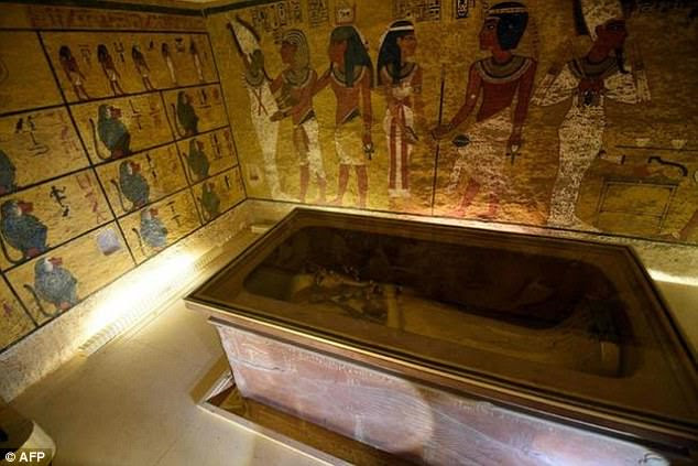 World renowned archaeologist and former Egpytian                minister for antiquities, Zahi Hawass, uncovered the                burial plot near the tomb of the pharaoh Ay. Ankhesenamun,                who was married to Tutankhamun, who reigned from 1332 to                1327 BC (tomb pictured)