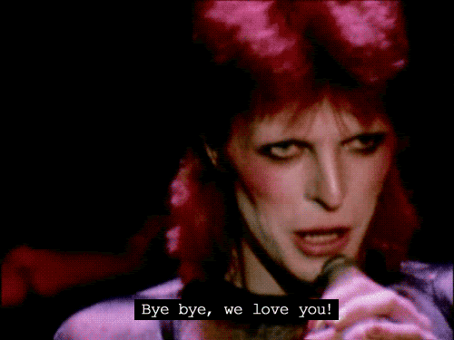David Bowie Bye Bye Gif
