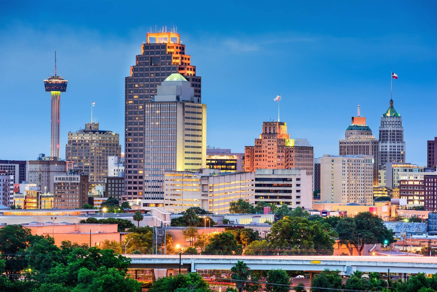 Image result for San Antonio skyline