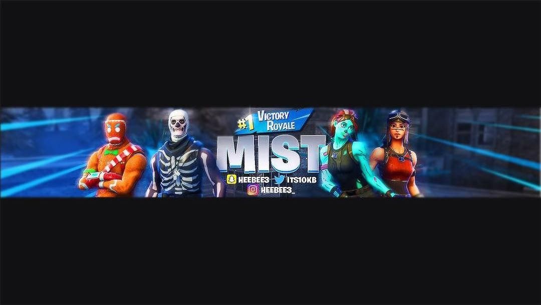 Bannière Fortnite 2048X1152 - Banniere Fortnite Pour Youtube