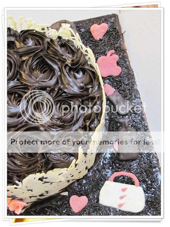Chocolate Truffle Cake for 1st wedding anniversary