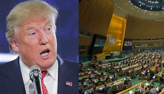 Risultati immagini per TRUMP VS UNITED NATION