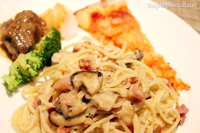 Truffle Oil Pasta, Pizza and Mains at Spiral Sofitel Manila