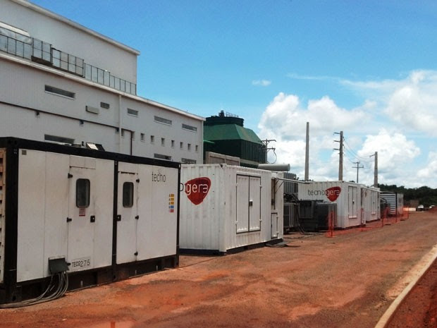 Equipamentos da Tecnogera usados na Usina Guaçu, em Mato Grosso (Foto: Divulgação) Equipamentos da Tecnogera usados na Usina Guaçu, em Mato Grosso (Foto: Divulgação)