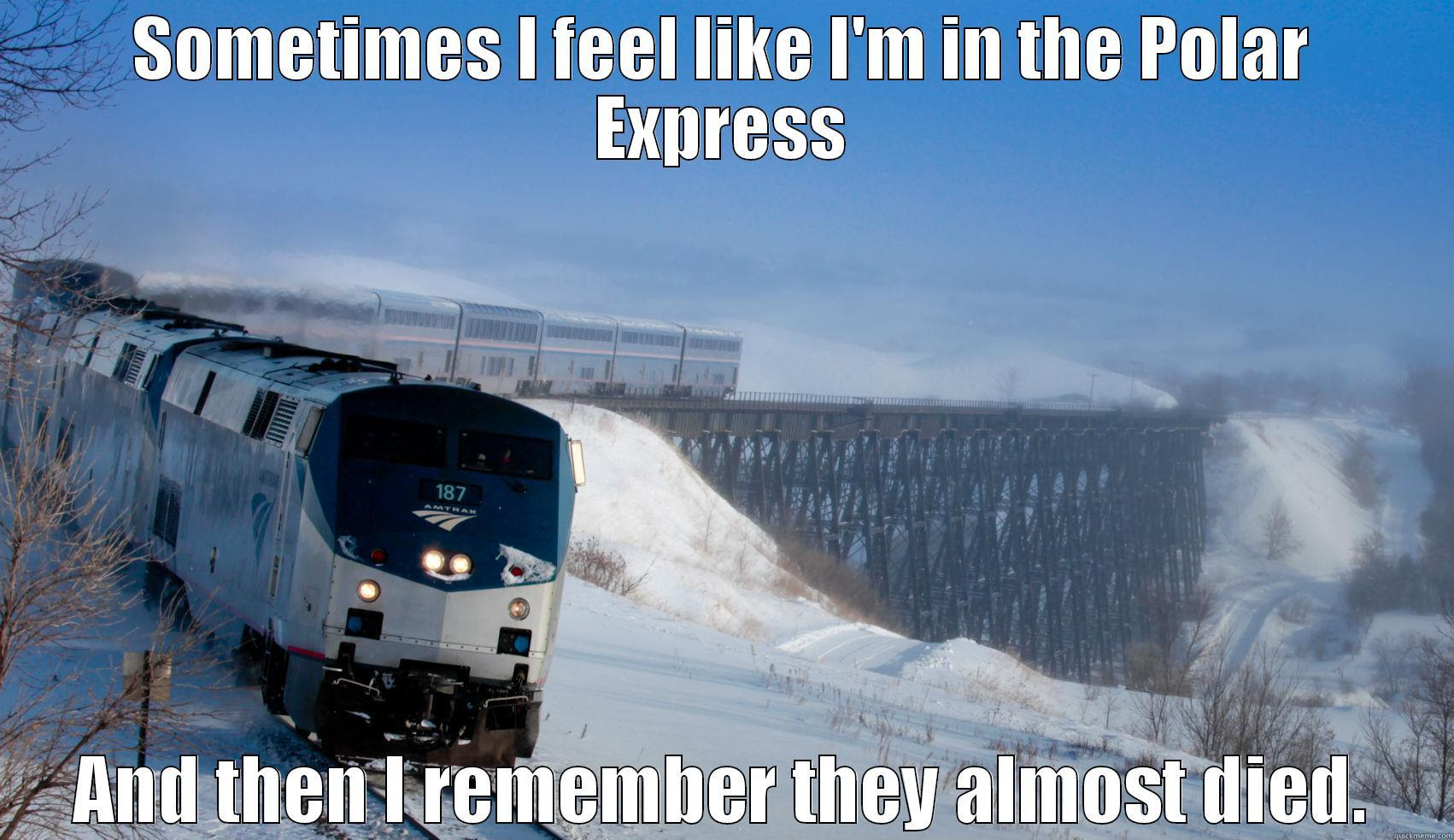 Polar Express Meme Train