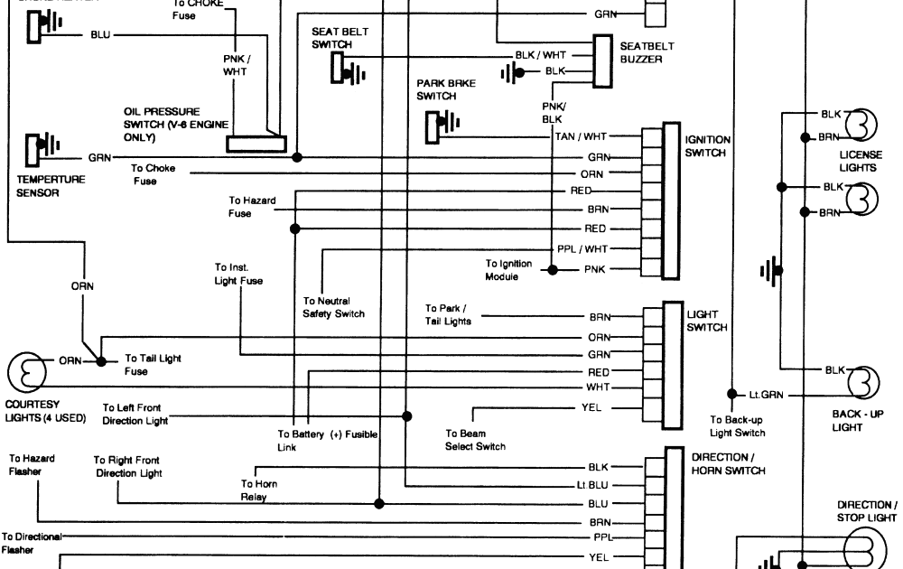 86 Chevrolet Truck Fuse Diagram - Wiring Diagram Networks