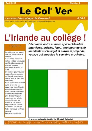 Exemple De La Une D Un Journal  Le Meilleur Exemple