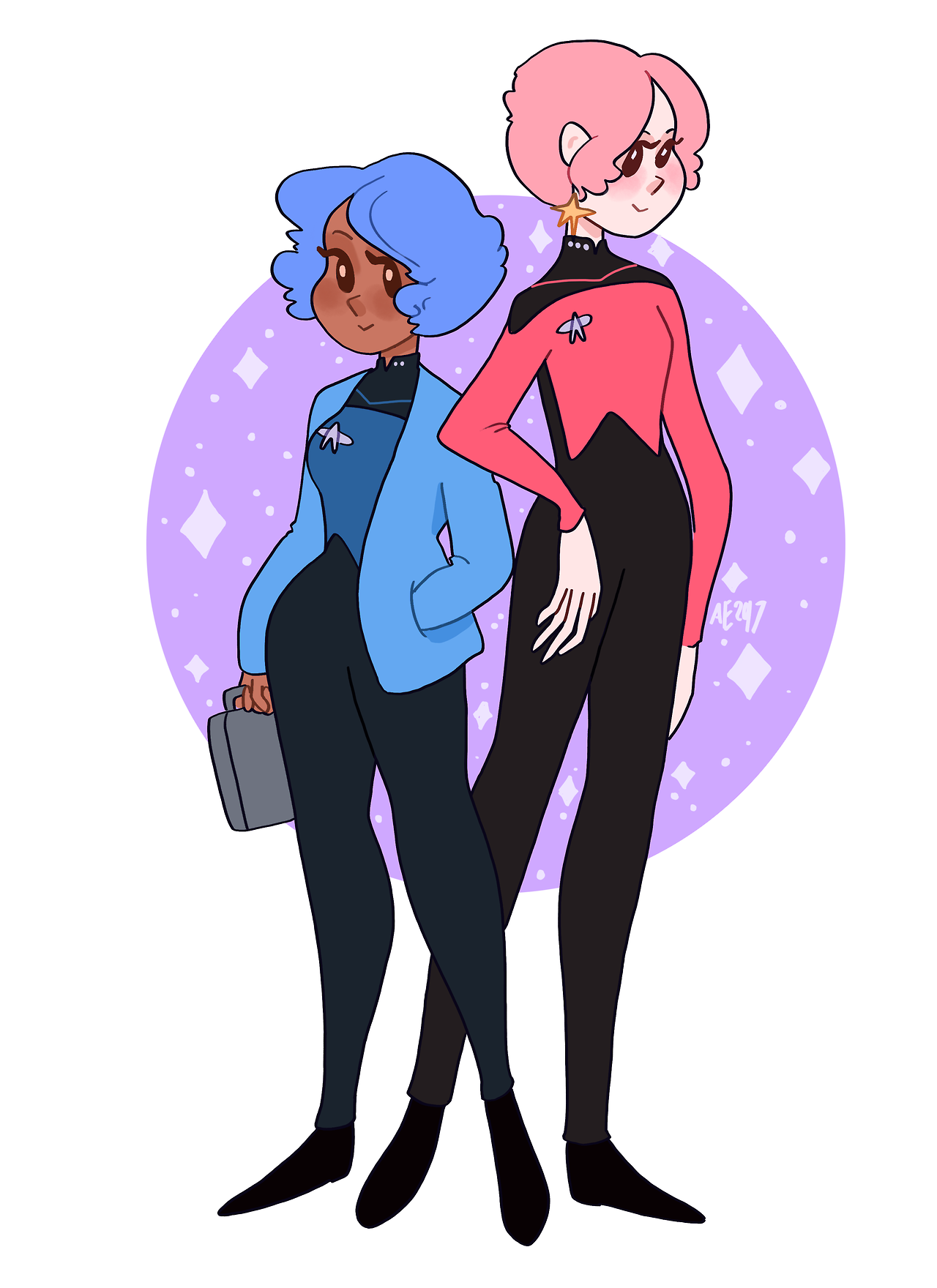 okay, but what about a pearlapis Star Trek au?