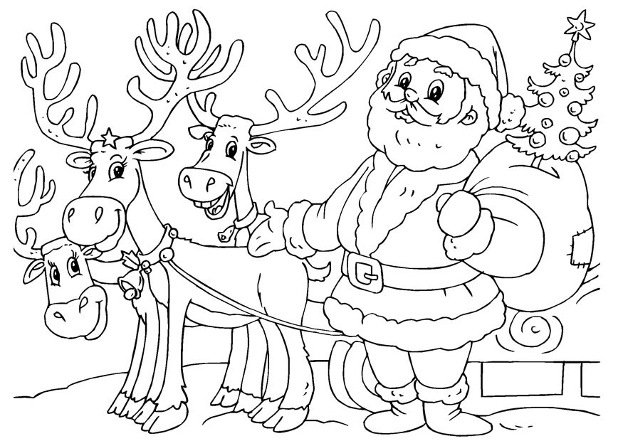 Free Printable Santa Claus Coloring Pages For Kids Free Printable Santa Claus Coloring Pages For Kids