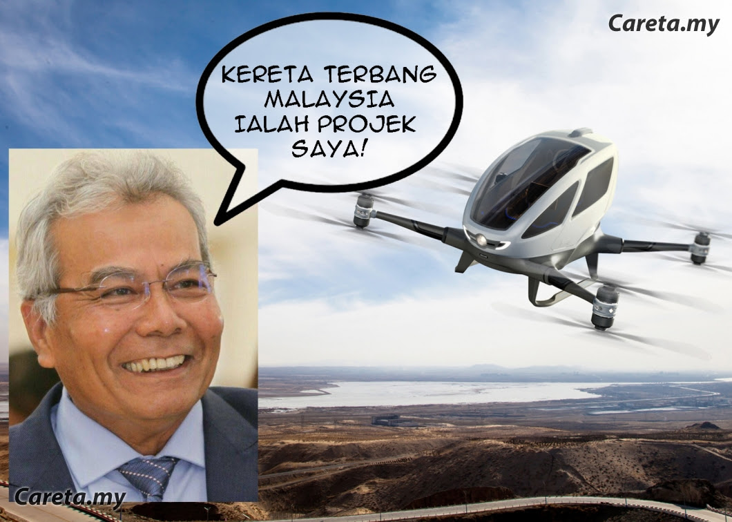 Image result for menteri kereta terbang