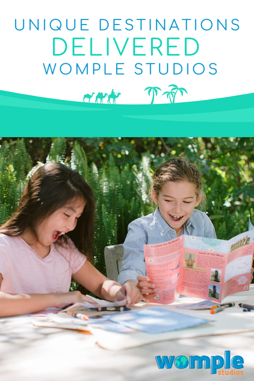 WompleMail by Womple Studios. Learn about Unique Destinations 2x a Month!!! TWO DELIVERIES EACH MONTH!! #WompleMail #WompleStudios
