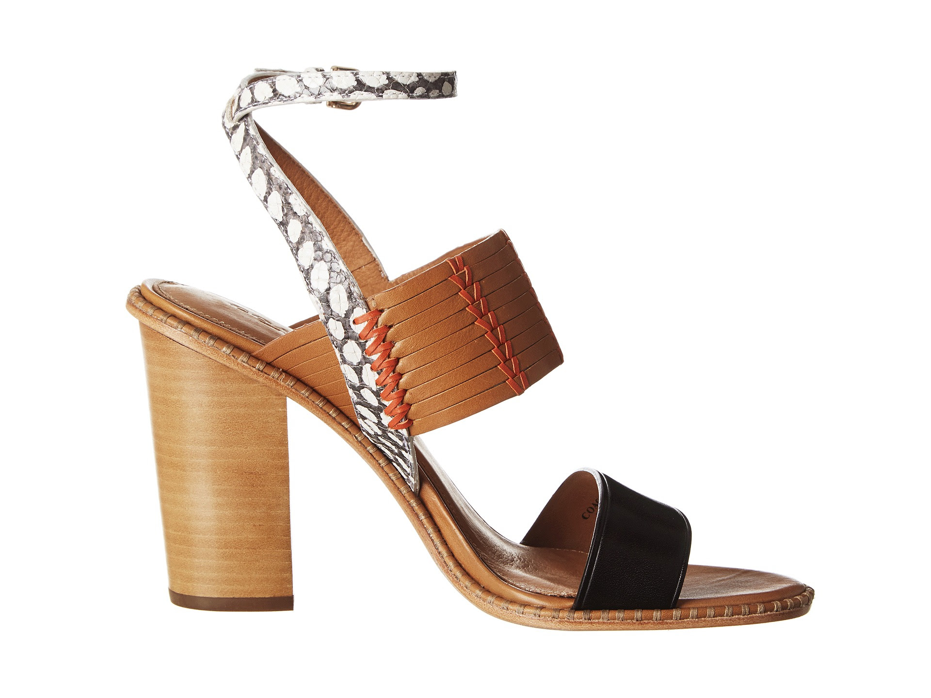 black and white wedge sandals