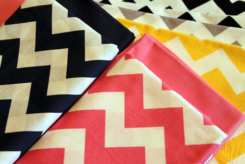Riley Blake Chevrons for my next Design Team Project!