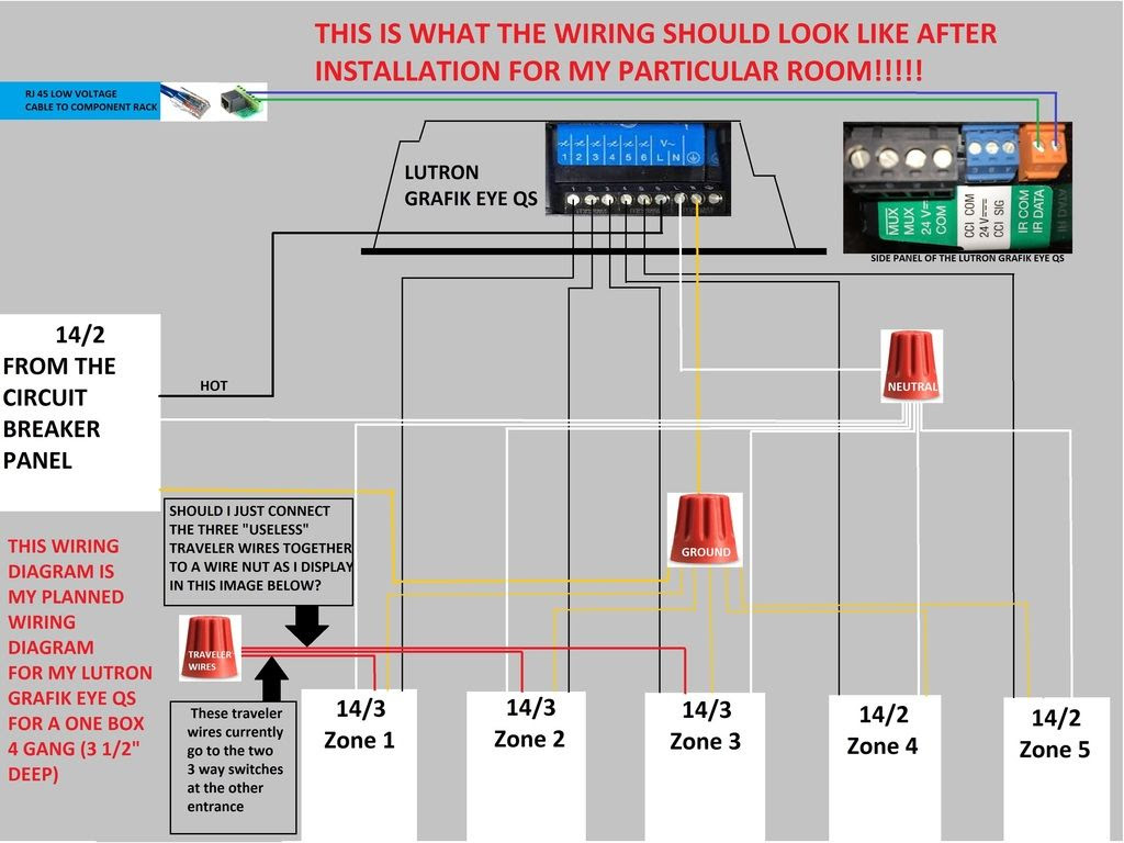 Lutron Grafik Eye Wiring Diagram - Hanenhuusholli