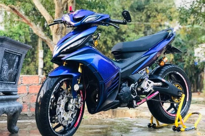 18+ Modifikasi Jupiter Mx 135 Warna Ungu Tahun Ini - Trektrekku44