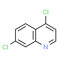 ChemSpider 2D Image | 4,7-Dichloroquinoline | C9H5Cl2N
