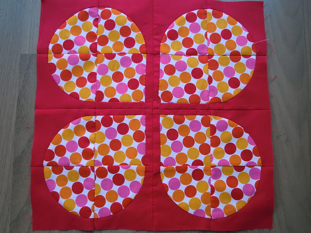 Retro Flower Block