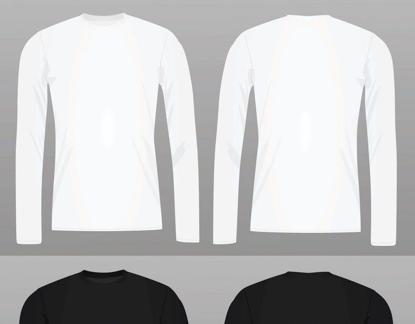 Kaos Lengan Panjang Cdr Desain Kaos Menarik