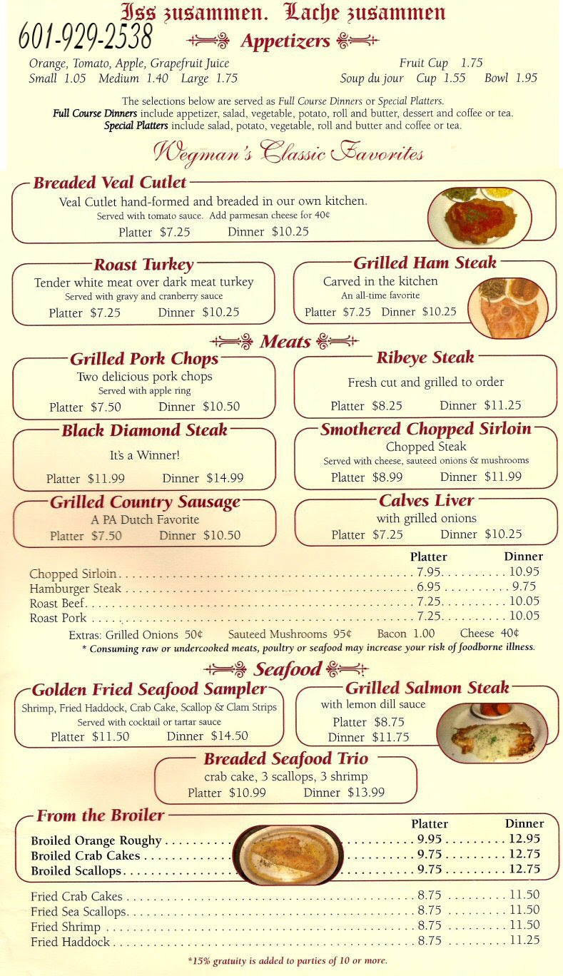 Wegmans Easter Menu / Wegmans Easter Menu This is how we're doing