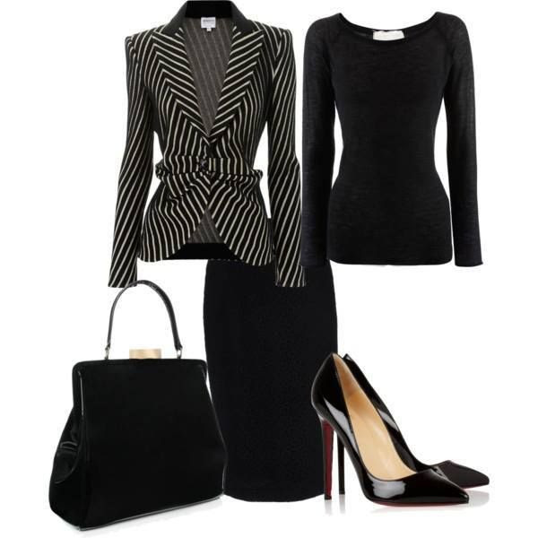 I be on my suit and tie --for ladies Business attire for the office find more women fashion on www.misspool.com