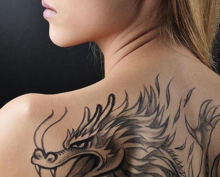 Desain Tato Gambar Tato Naga Ukira Gambar