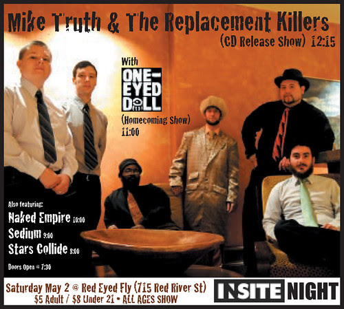INsite Night - Mike Truth and the Replacement Killers CD Release