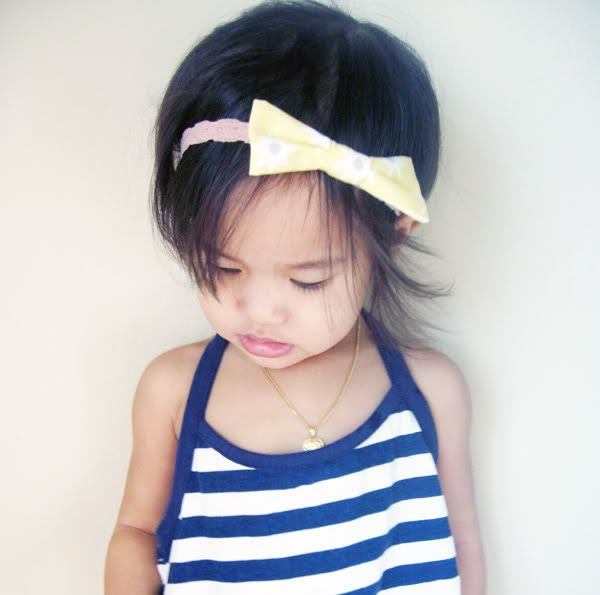 tie headband bow diy