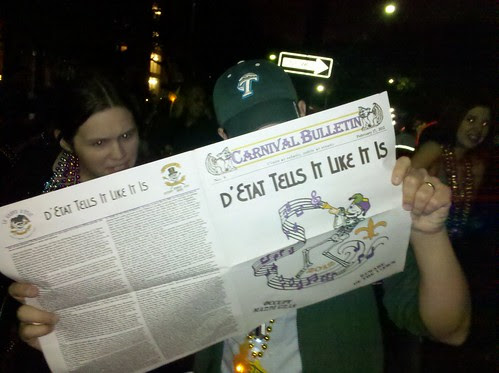 Krewe D'Etat Bulletin