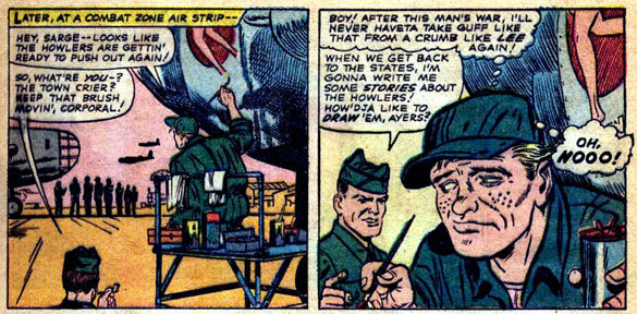'Okay, but I'm not goin' to that gamma bomb test you want to take me to. Get Kirby to do that!'