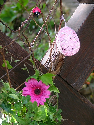 Pink Easter decoration